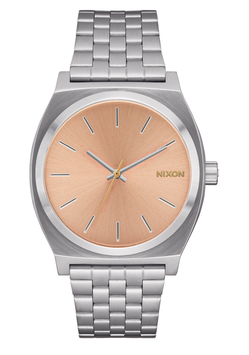 Time Teller - Silver / Coral