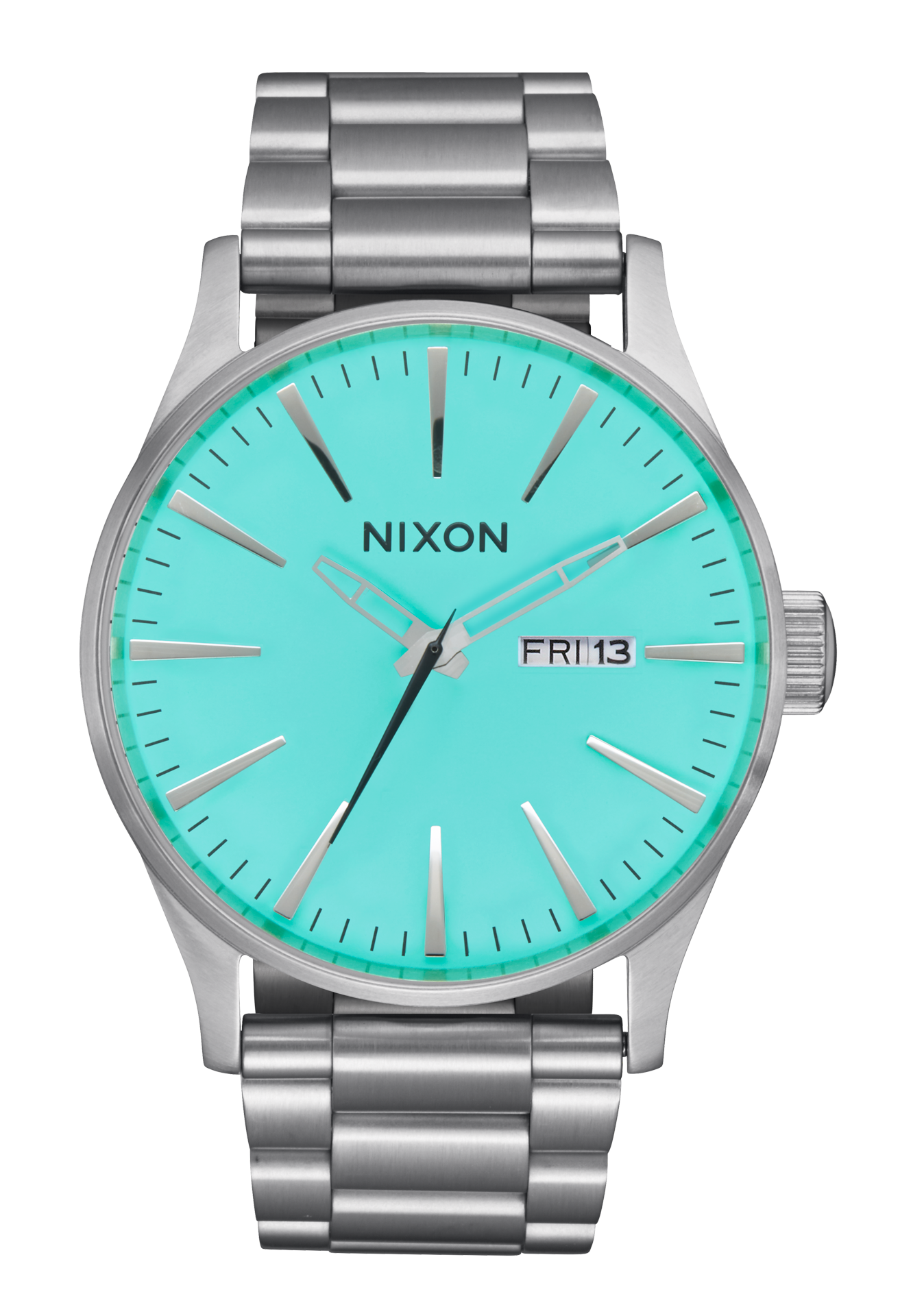 Sentry Stainless Steel - Silver / Turquoise View 1